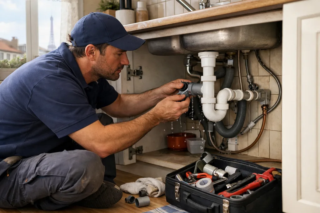 Intervention professionnelle à plombierbeauchamp